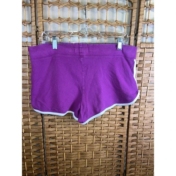 Vintage Aerie Juniors Size Lg Sweat Athletic Shortie Purple Shorts - Picture 6 of 7